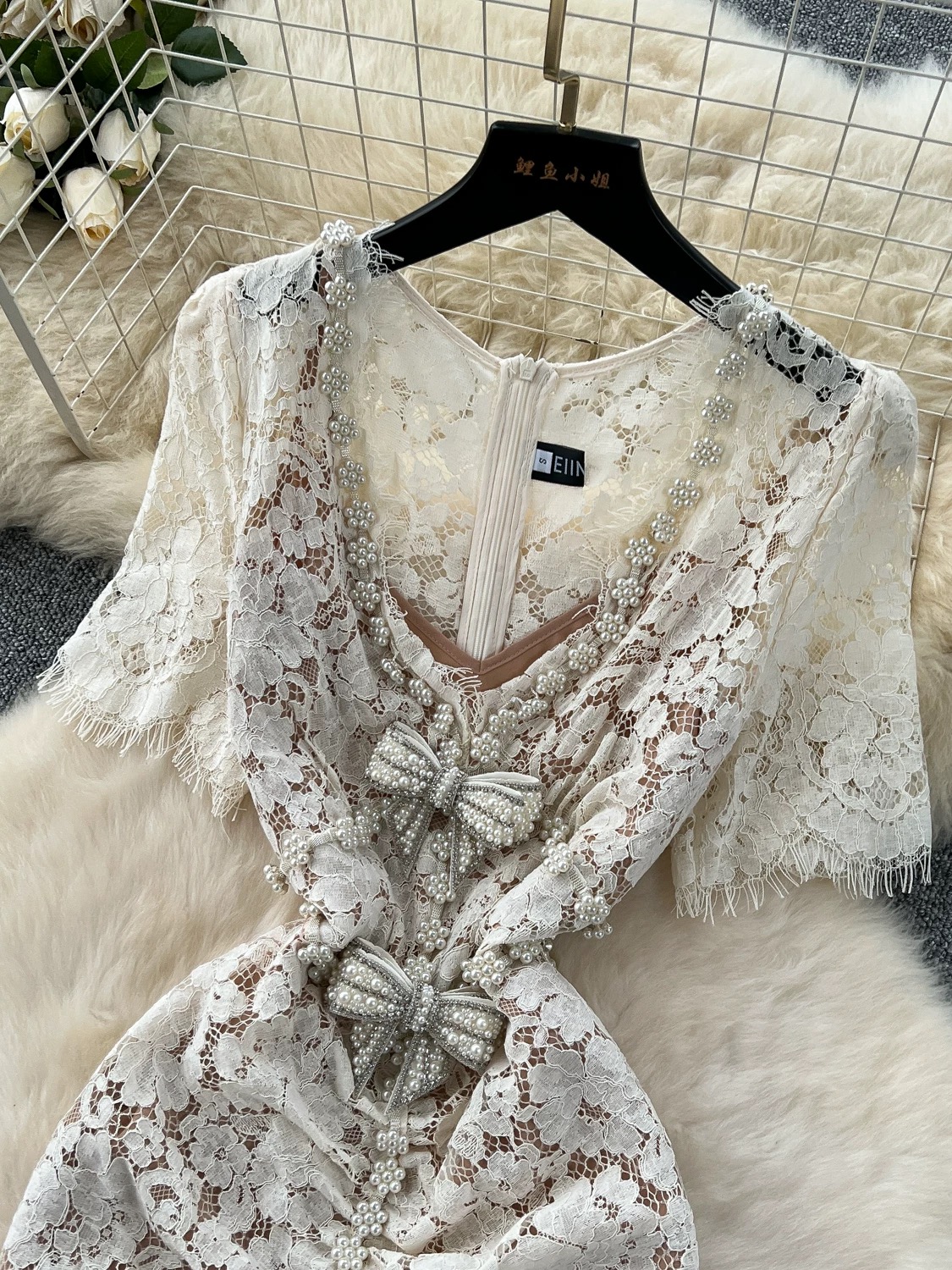 Cool girl lace dress FBC392 images